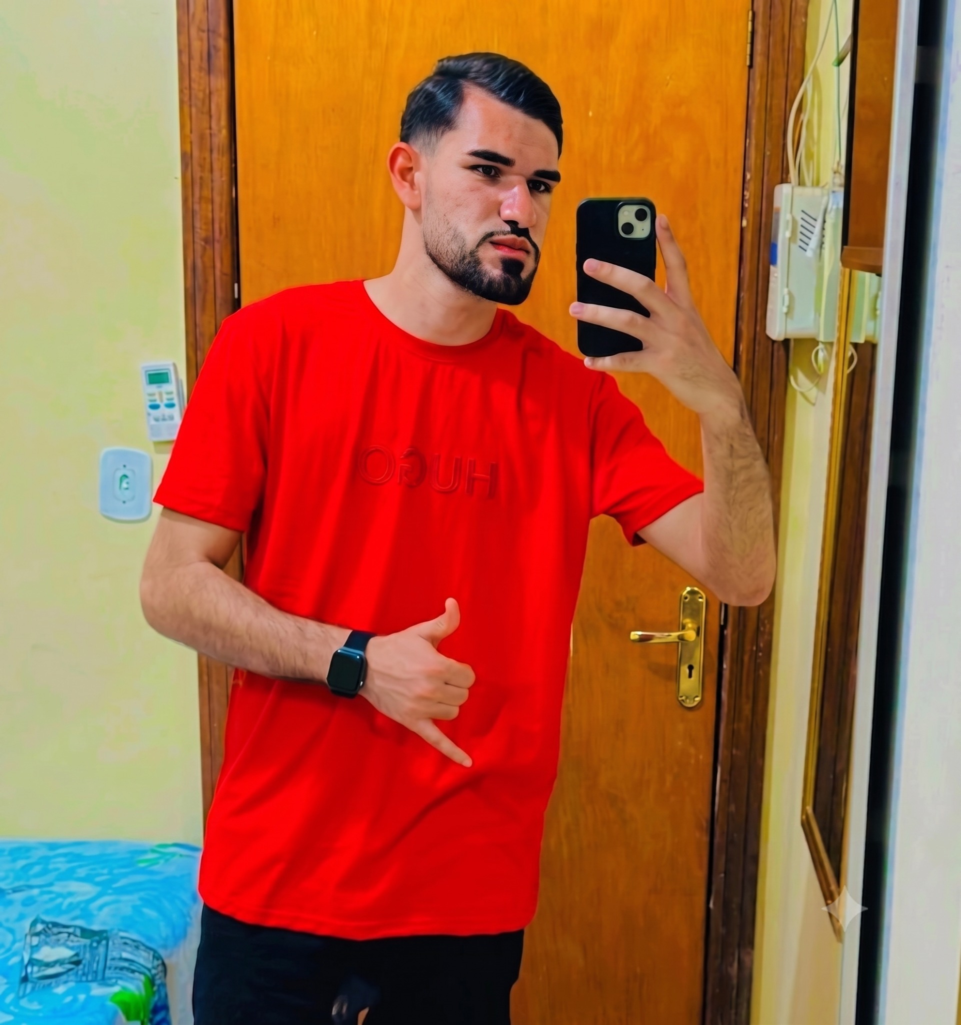 Jeff, barbeiro da J² Barbearia